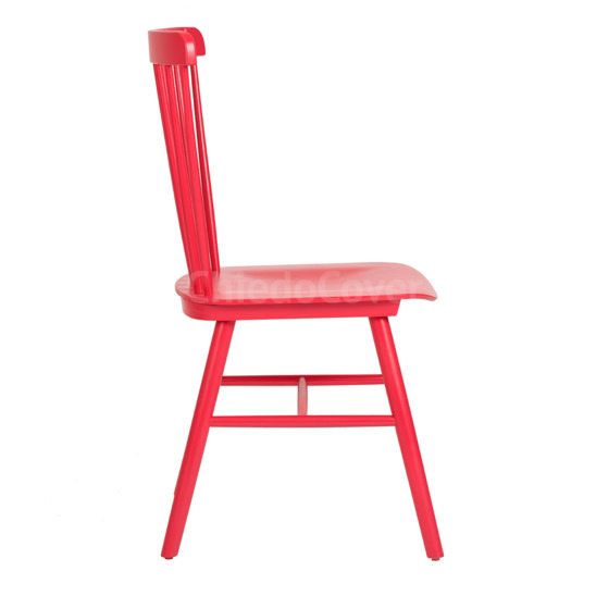 Tucker chair, red wooden - photo 4