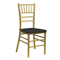 Product photo Chiavari chair cushion 01, 2 cm, richard black from the manufacturer ChiedoCover, product picture, real product photo