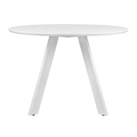 Product photo Oakland table d1000, HPL White matt from the ChiedoCover company.