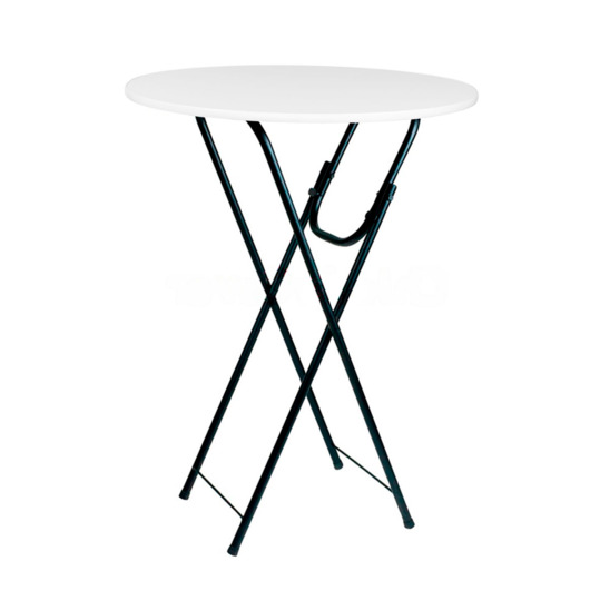 Table Leader 9, 80 cm, white, black  - photo 1