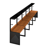 Product photo Computer desk, modular from the ChiedoCover company.