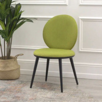 Product photo Ronda chair, light green matting, beech legs from the ChiedoCover company.