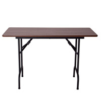 Product photo Table Leader 1, 1200x600 , ash shimo dark, frame black from the ChiedoCover company.