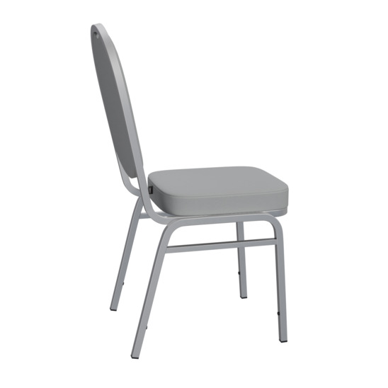 Asia 20 chair, Remy 81 velour, silver frame - photo 4