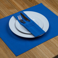 Product photo A set of placemats and couverts for 2 devices, blue from the ChiedoCover company.