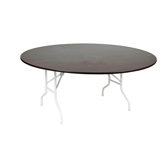 Table Leader 3, D 1500 mm, wenge, white frame - photo 1