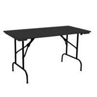 Product photo Leader 1 table, outdoor made of slats, 1200x800, black from the manufacturer ChiedoCover, product picture, real product photo