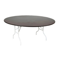 Product photo Leader 3 table, D1200, white, wenge from the manufacturer ChiedoCover, product picture, real product photo