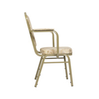 Product photo Hit 25mm chair with armrests, champagne, Afitap from the ChiedoCover company.