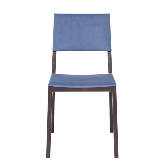 Laki chair, velour blue - photo 2