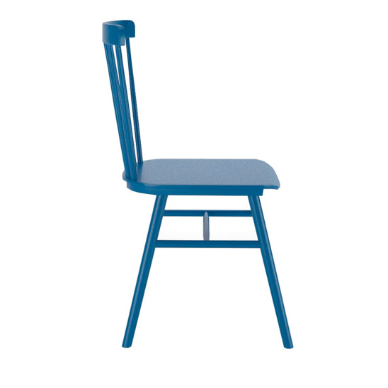 Tucker chair, blue wooden - photo 2