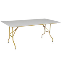 Product photo Table Leader 2, 2400*900, gold, grey from the manufacturer ChiedoCover, product picture, real product photo