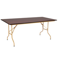 Product photo Table Leader 2, 1800x900, wenge, champagne from the manufacturer ChiedoCover, product picture, real product photo