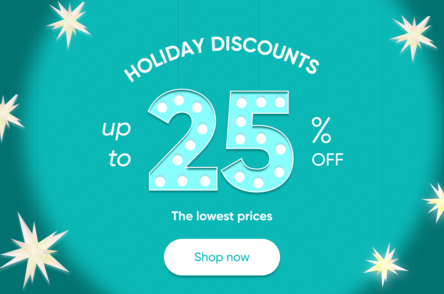 Holiday discounts