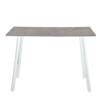 Product photo Loft Ray table, 1100x650x760mm F186 st9 Chicago Concrete light grey from the ChiedoCover company.