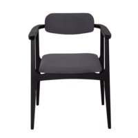 Product photo Gavi chair, velour Velutto 32, beech frame, black stain  from the ChiedoCover company.