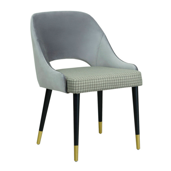 Mila chair, grey/ cage - photo 1