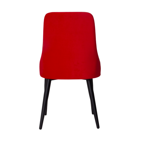 Aer chair, Evita 29 velour, metal 40*20 RAL 9005 - photo 5