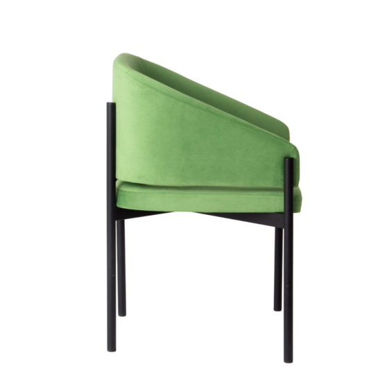 Gucci chair, velour Velutto 31, metal frame - photo 4