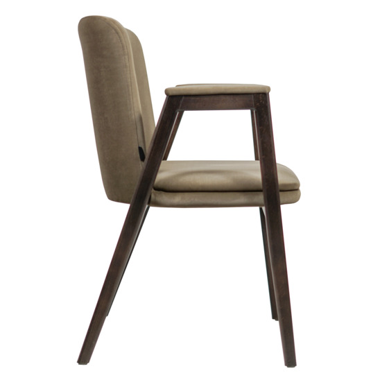 Bali chair, velour selesta 08, wenge - photo 2