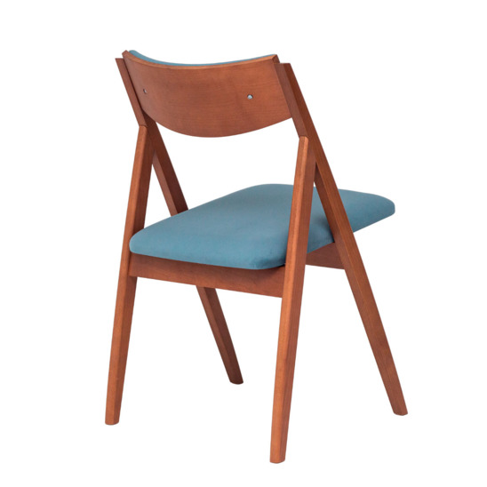 Folding chair Clack, grey-blue - photo 3