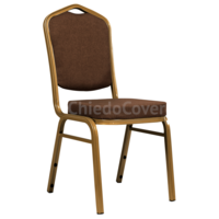 Product photo Chair Hit 25mm - bronze, chenille brown from the manufacturer ChiedoCover, product picture, real product photo