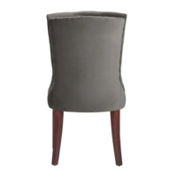 Product photo Sharry half-seat, RAIN water green chenille, beech legs, wenge stain from the ChiedoCover company.