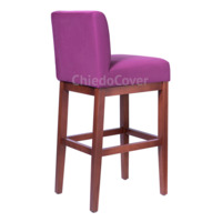 Product photo Trever Purple Bar Stool from the ChiedoCover company.