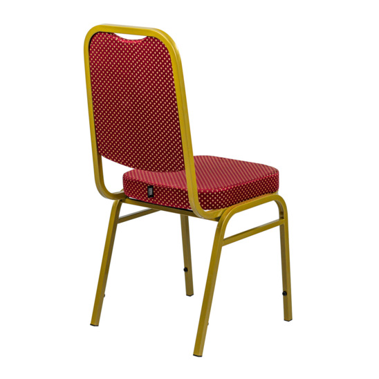 Dallas chair, gold, red crown - photo 5