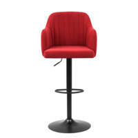 Product photo Tulip chair, Dreamberry velour, bar base D-C15 black from the ChiedoCover company.