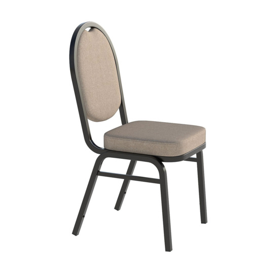 Asia 20 chair, Espo 15 matting, black moire frame - photo 2