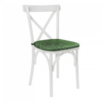 Product photo Crossback chair cushion, 2cm, green from the manufacturer ChiedoCover, product picture, real product photo