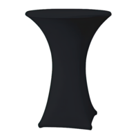 Product photo Table cover 05, D 80cm, H 110cm , black from the manufacturer ChiedoCover, product picture, real product photo