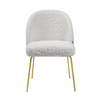 Product photo Tony's chair, faux fur from the ChiedoCover company.