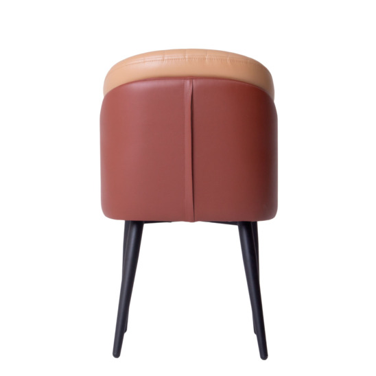 Lily half-seat, BOOM leatherette, metal legs - photo 4