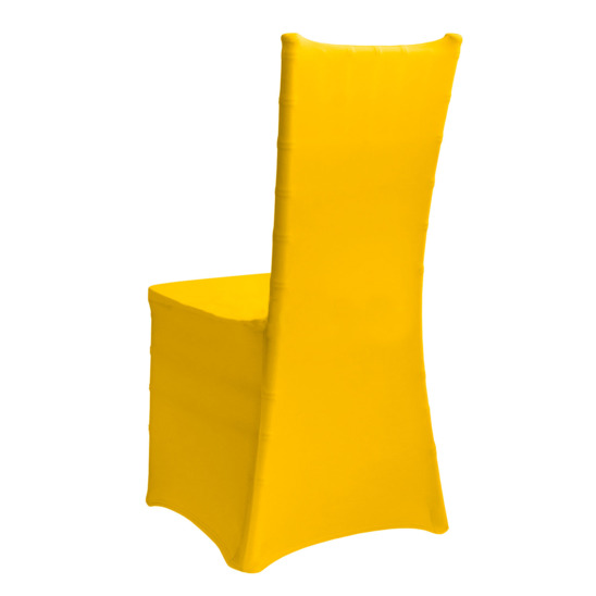 Chiavari chair cover 01, yellow - photo 2