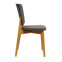 Product photo Safir chair, velour dark grey from the ChiedoCover company.