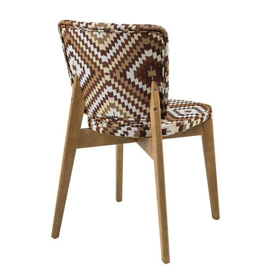 Safir chair, Bessarabia tapestry, light walnut - photo 3