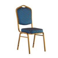 Product photo Hit 20mm banquet chair, gold, arch blue from the manufacturer ChiedoCover, product picture, real product photo