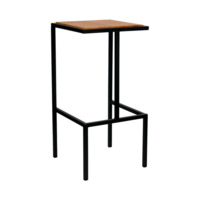 Product photo Loft-11 bar stool with footrest from the manufacturer ChiedoCover, product picture, real product photo