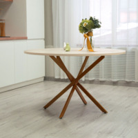 Product photo Leiden table, Arpa 3166 gold, bilbao marble from the ChiedoCover company.