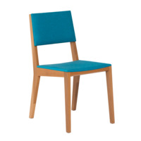 Product photo Laki chair, blue matting from the manufacturer ChiedoCover, product picture, real product photo