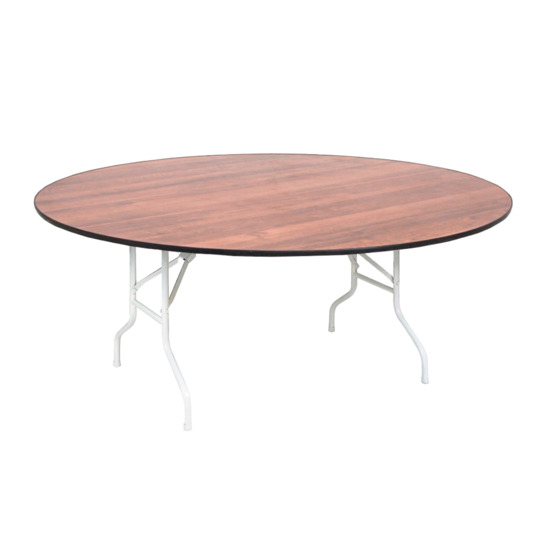 Leader 3 table, D1200, walnut, white - photo 1