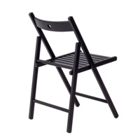 Product photo Compact folding chair, black stain from the ChiedoCover company.