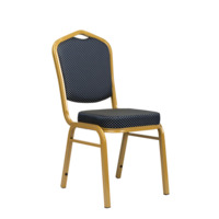 Product photo Chair Hit 25mm - gold, blue crown from the manufacturer ChiedoCover, product picture, real product photo