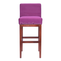 Product photo Trever Purple Bar Stool from the ChiedoCover company.