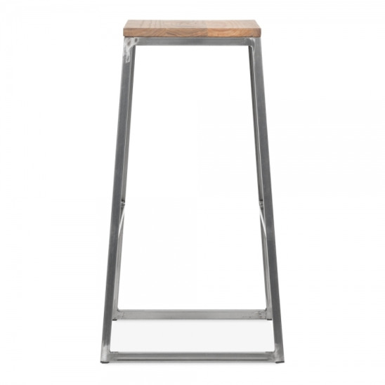 Bar stool, grey - photo 4