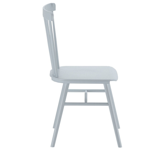 Tucker chair, light grey wooden - photo 3