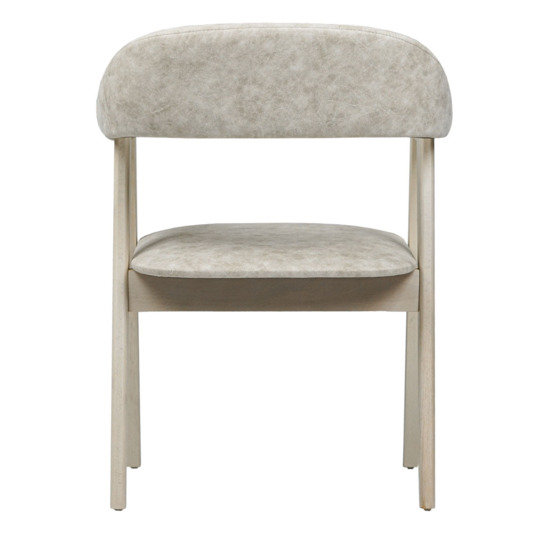 Dolche half-seat, Shanegreen latte suede, white organic - photo 4