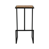 Product photo Loft-12 bar stool with footrest from the ChiedoCover company.